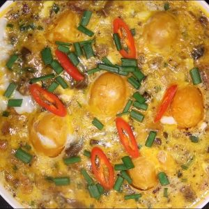 Mắm Chưng Trứng Muối